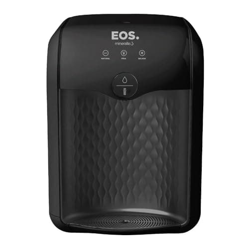 Bebedouro e Purificador de Água Eos Premium Eletrônico All Black Epe01p Bivolt