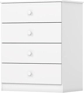 Cômoda 4 Gavetas Labirinto-henn - Branco