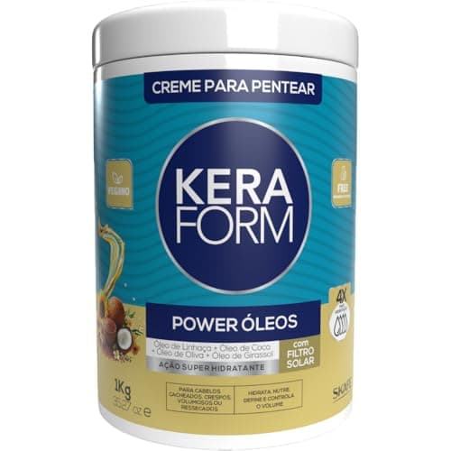 Skafe Creme P/Pentear Keraform Power Óleos