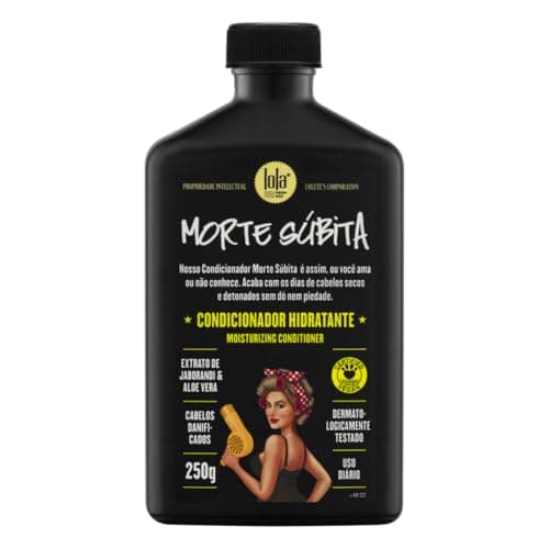 Lola From Rio - Morte Subita - Condicionador hidratante para todos os tipos de cabelos secos e danificados, vegano, sem crueldade, sem parabenos, sem sulfatos, 250 g
