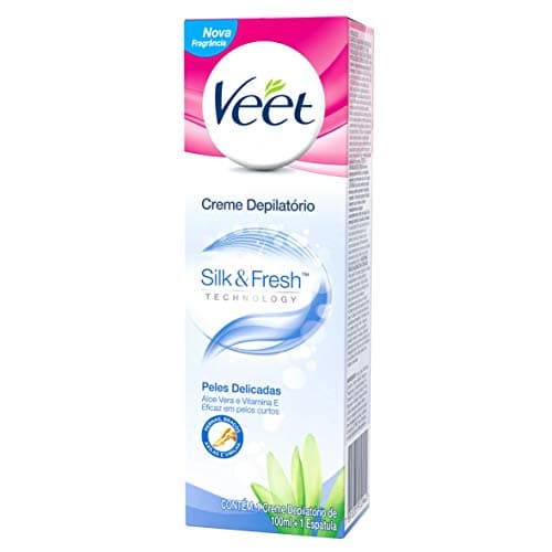 Creme Depilatório Corporal Veet Peles Delicadas - 100ml