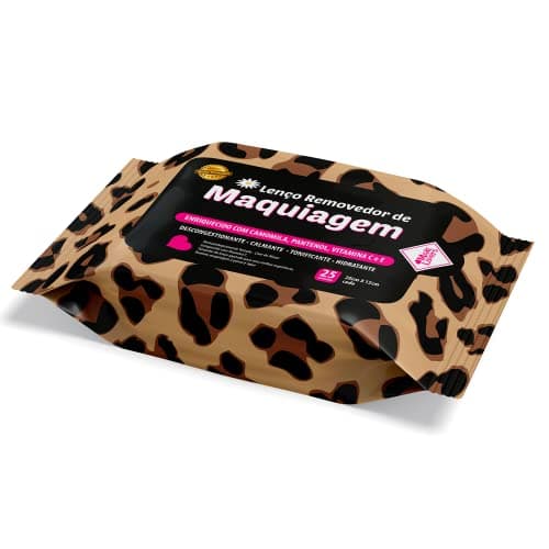 Makelovers Lenço Demaquilante Super Macio Com 25 Unidades Onça