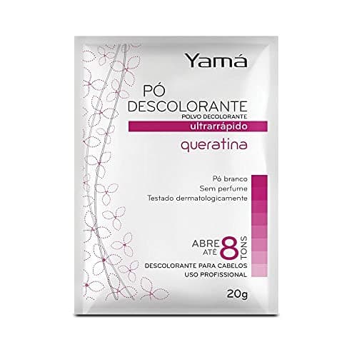 Yama Pó Descolorante Queratina Branco