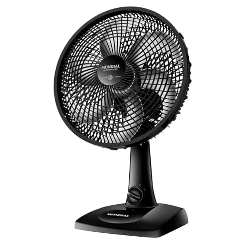 MONDIAL Ventilador de Mesa 110V, 30cm, 6 pás, Super Power - VSP-30-B