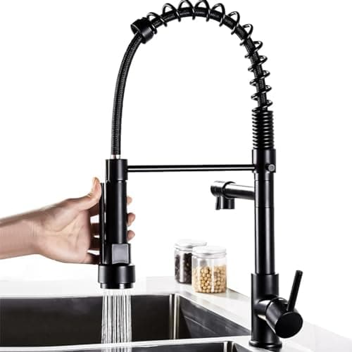 YESOP Torneira De Cozinha Monocomando Gourmet Fosco PRETO