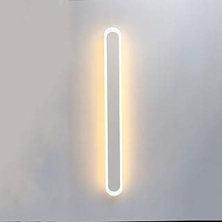 Luminária de teto linear embutida dourada moderna, arandelas de parede LED pretas, dimerização interna, luminárias de corredor, barra longa branca, lâmpada de teto linear para quarto, sala d