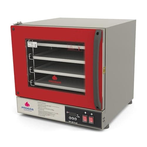 Forno Turbo Elétrico Fast Oven Prp-004 Plus Vermelho - Progás Digital 127V