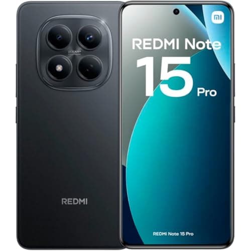Xiaomi Redmi Note 15 Pro 5G - 512GB - 8GB RAM - Preto