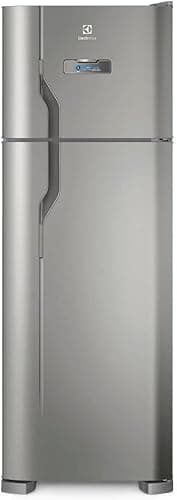 Geladeira/Refrigerador Frost Free cor Inox 310L Bivolt 110/220v