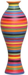 Vaso decorativo multicolorido para mesa Califórnia M Colors