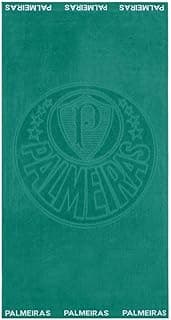 Toalha de banho Palmeiras Buettner verde esmeralda