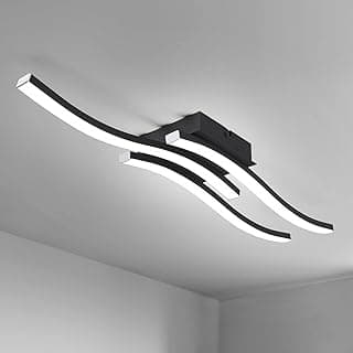 BEMMY Luz De Teto, Luminária de Teto com 3 Cores Claras para Sala de Jantar, Quarto, Cozinha, Café, Lustre de LED Pendente, Luminária Pendente de LED (85-265V) Simples e Moderno
