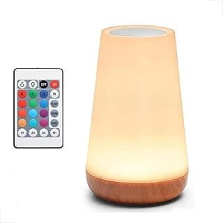 Luminária Portátil Abajur Mesa Sala Quarto Touch Compacta Sem Fio Usb Iluminação Rgb