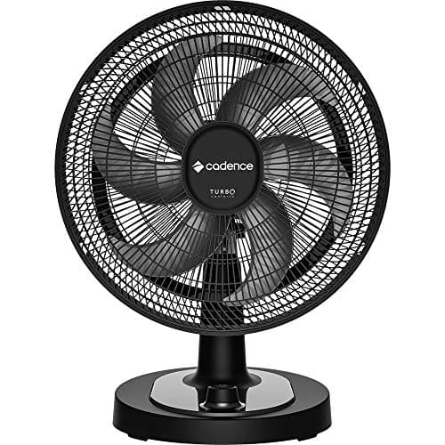 Ventilador Cadence Turbo Conforto Black - 127V