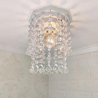 Luminária de Teto Iluminar Apartamento Decoração Para Escritório Sala de Jantar Hall Design Moderno 17x22cm