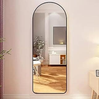 Espelho oval decorativo preto para sala e quarto, grande, 100x30 cm