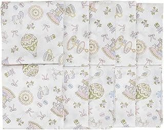 Pacote de toalhas de banho de bambu com padrão de carrousel, balões e carrinhos, 100% bambu, ultra absorvente, Coreia