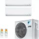 Nome: Ar-Condicionado Bi Split Inverter Daikin 18.000 (1x Evap HW 9.000 + 1x Evap HW 12.000) Só Frio 220V Marca: Daikin Modelo: 3MKC18S5VL|CTKC09S5VL Tipo: Split Cor: Branco Dimensões do produto: 22,3 cm (profundidade) x 77 cm (largura) x 28,5 cm (altura) Peso: 8 kg Capacidade: 18.000 BTUs Energia de resfriamento: 18000 Unidades térmicas britânicas Voltagem: 220 Volts Ruído: 37 dB Componentes incluídos: 3MKC18S5VL|CTKC09S5VL Tipo de instalação: Split Disponível para compra desde: 11 dezembro 2023 ASIN: B0CPZVZHTP Energia: 5 Estrelas (Energy Star) Funcionamento: Não funciona a bateria ou pilha Controles: Dois controles remotos visíveis Diferenciais: Compatível com módulo Wi-Fi (opcional) Categoria Amazon: Eletrodomésticos > Casa > Ar e Ventilação > Ar-Condicionado > Ar-Condicionado Split