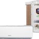 Nome do Produto: Ar-condicionado Split Inverter 9000 Btus Gree G-top Auto Connection High Wall Só Frio GWC09ATB-D6DNA1A/I - GWC09ATB-D6DNA1A/O Marca: Gree Especificações Físicas: - Peso: 27,5 Quilogramas - Dimensões da embalagem: 70 x 60 x 55,3 cm Características: - Tipo: Minisplit - Funções: Desumidificador, Aquecimento, Resfriamento - Voltagem: 220 Volts - Classificação Energy Star: Sim - Sistema de refrigeração: R32 Componentes Visíveis: - Unidade interna: Cor branca, design elegante, com painel de controle visível. - Unidade externa: Metalizado com grade de proteção. - Controle remoto: Cor branca, com display LCD e botões para ajuste de temperatura e modos. Ranking e Avaliações: - Ranking: Nº 6.294 em Casa, Nº 94 em Ar-Condicionado Split - Avaliações: 4,1 de 5 estrelas, 13 avaliações Informações Adicionais: - Disponível para compra desde: 30 agosto 2024 - ASIN: ‎B0DFR7YHJ7 - Número do modelo: ‎GWC09ATB-D6DNA1A/I - GWC09ATB-D6DNA1A/O Observações sobre uso e funcionalidade: - Utilizado para climatização de ambientes residenciais com funcionalidades de aquecimento e resfriamento, além de desumidificação. Controle remoto facilita a operação à distância.