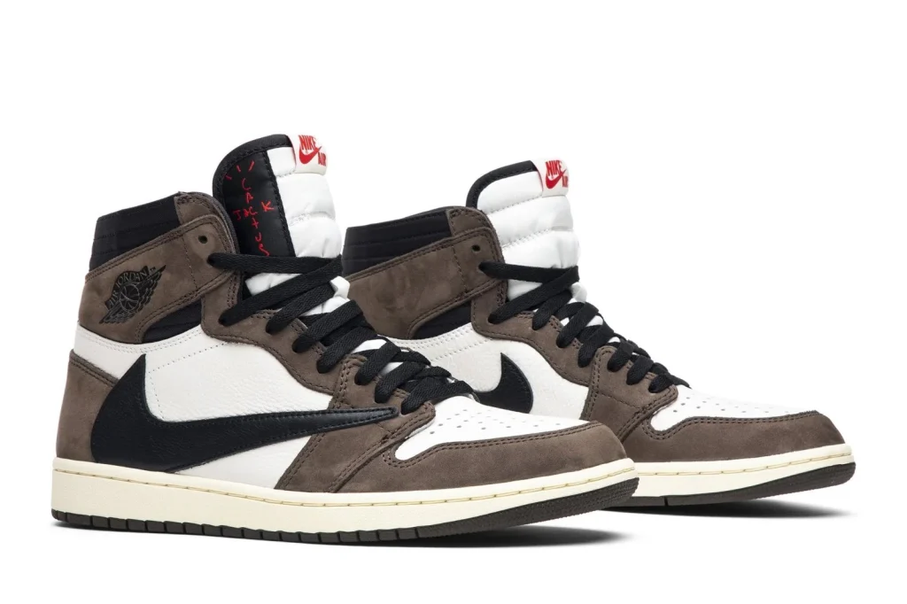 tenis air jordan 1 high og sp x travis scott mocha lk sneakers cd4487 100 723468
