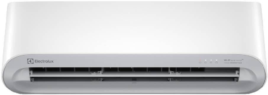 Unidade interna do ar condicionado Electrolux Split Inverter 24000BTU QF 220V com saída de ar aberta