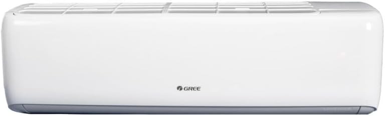 Unidade interna branca do Ar Condicionado Split HW G-Top Gree 12.000 BTUs vista frontal