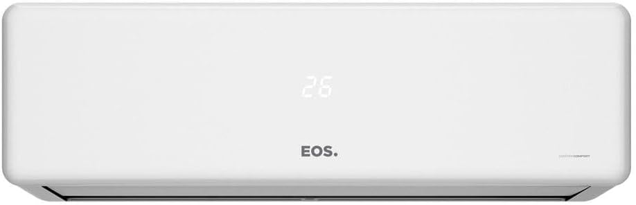 Unidade interna do ar-condicionado split EOS 9000 Btus branca com display digital 26.