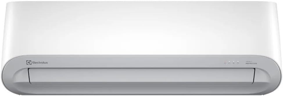 Ar-condicionado Electrolux inverter 18000 BTUs unidade interna vista frontal.
