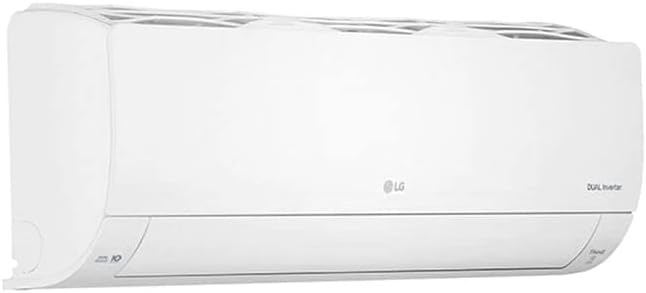 Unidade interna ar condicionado Split LG modelo Dual Inverter vista lateral direita