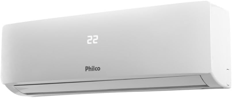 Unidade interna ar-condicionado Philco PAC12FI vista lateral direita