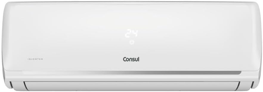 Unidade interna do ar condicionado Consul Hi Wall 12000 Btus com display digital