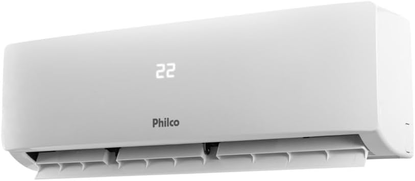 Ar-condicionado Philco PAC12FI vista lateral direita com painel digital
