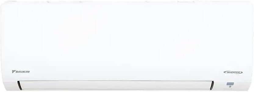 Unidade interna branca frontal de ar condicionado split Daikin EcoSwing Gold 12.000 Btus.