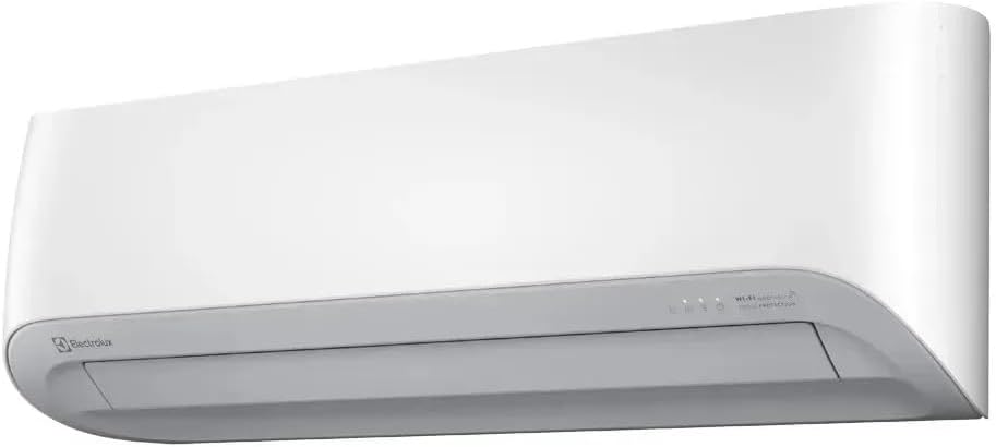 Unidade interna branca do ar-condicionado Electrolux Inverter 12000 BTUs Color Adapt Frio