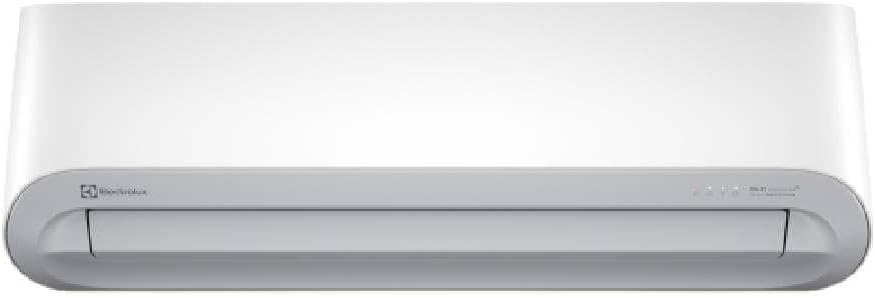 Unidade interna branca do ar condicionado Electrolux Split Inverter 24000BTU QF 220V vista frontal