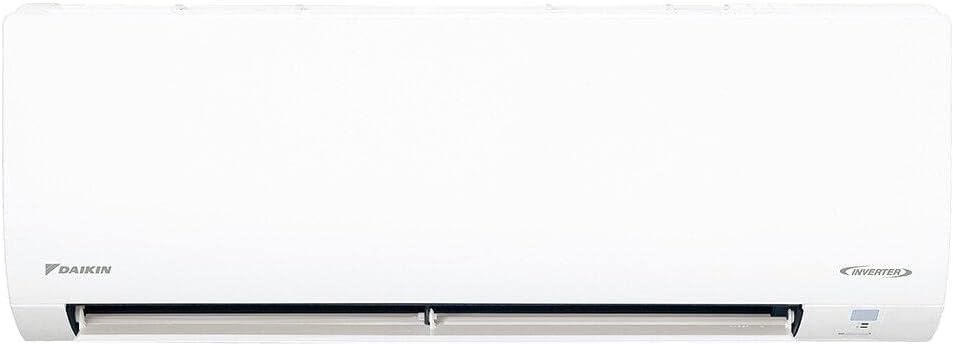 Ar condicionado inverter Daikin Ecoswing 12000 Btus quente e frio 220v unidade interna com aletas abertas