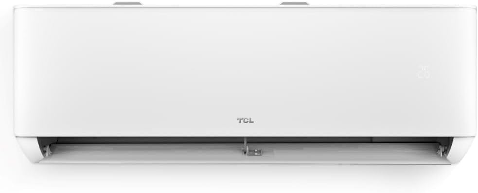 Unidade interna abertura de saída de ar do ar-condicionado split TCL HW Inverter T-Pro 18.000 BTUs