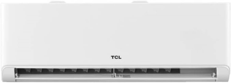 Unidade interna aberta do Ar Condicionado Split TCL T-Pro 2.0 Inverter 9000 Btus mostrando pás de distribuição de ar