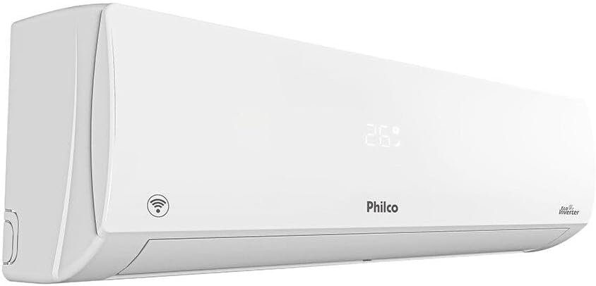 Unidade interna ar-condicionado Split Philco 30000 Btus vista lateral direita