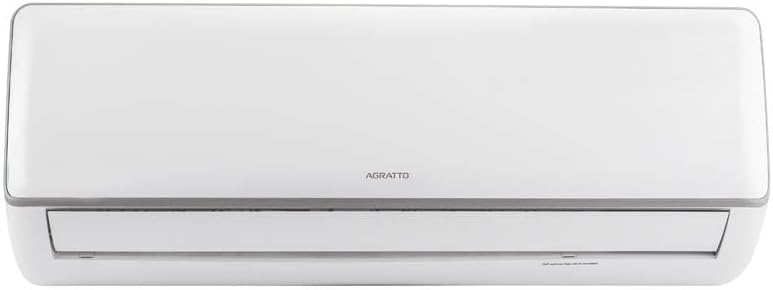 Unidade interna branca do ar-condicionado split Agratto Neo Inverter vista frontal