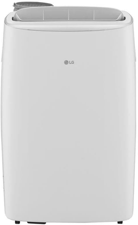 Ar Condicionado Portátil LG Dual Inverter 14000 Btus frontal branco