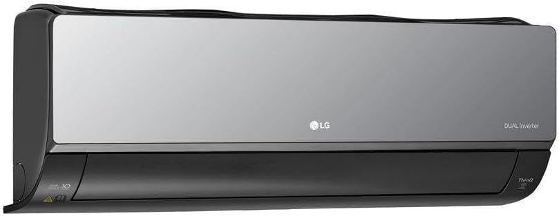 Unidade interna ar condicionado LG Split Inverter 24000 Btus Artcool vista lateral direita