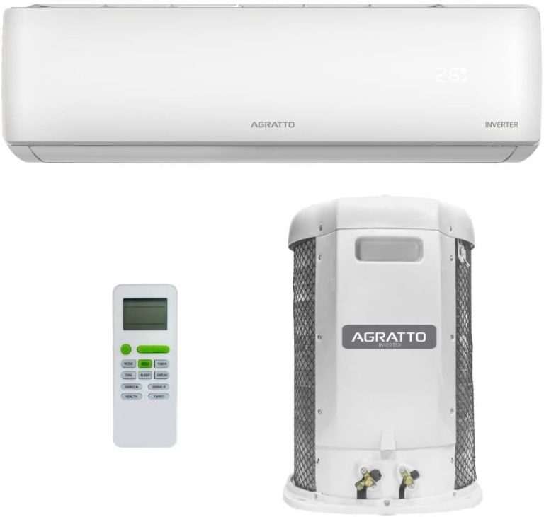 Ar condicionado Split Hi Wall Inverter Agratto 24000 Btus frio 220v com controle remoto e unidade externa