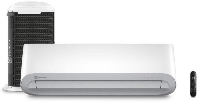 Ar condicionado Electrolux Split Inverter 24000BTU QF 220V com unidades interna e externa e controle remoto