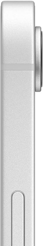 Lado lateral esquerdo do Apple iPhone 16e branco