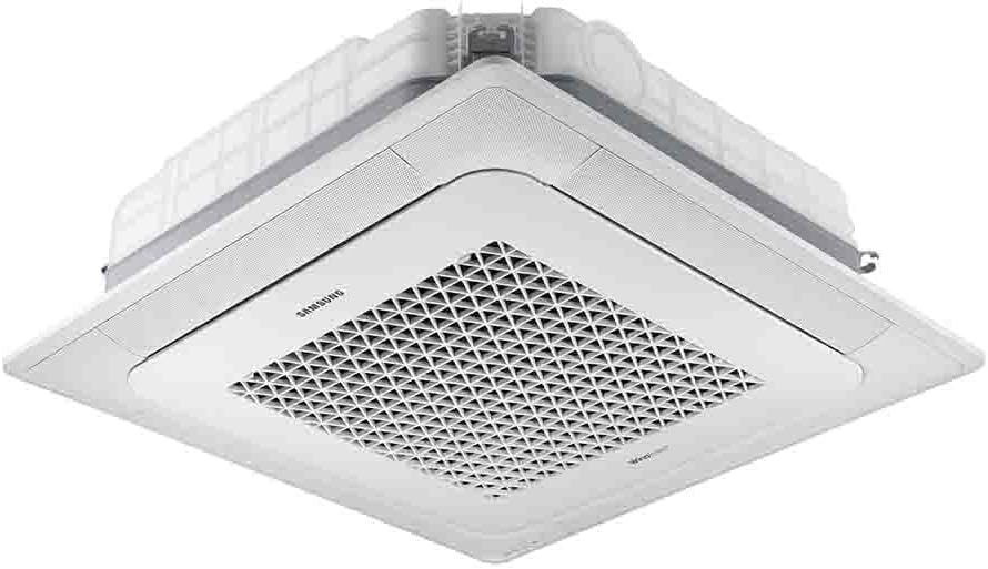 Unidade interna Ar Condicionado Samsung Cassete 4 vias WindFree vista inferior