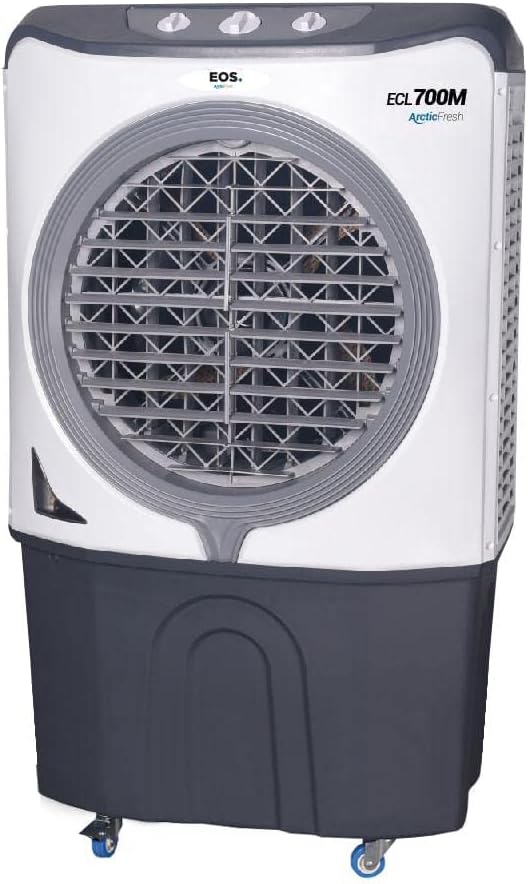 Climatizador de ar profissional EOS ECL700M 70 litros branco e preto com rodas e controle manual