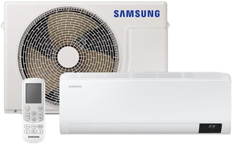 Ar-condicionado Split Samsung Digital Inverter Ultra 12.000 BTUs Branco com controle remoto e unidade externa branca