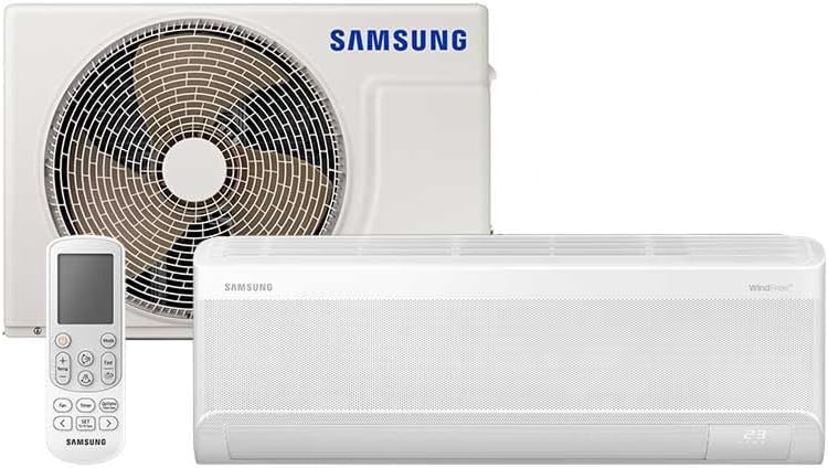 Ar-condicionado Samsung Split Inverter WindFree AI 12.000 BTUs com controle remoto
