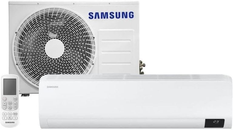 Ar Condicionado Samsung Ultra 22000 Btus quente e frio com controle remoto e unidade externa